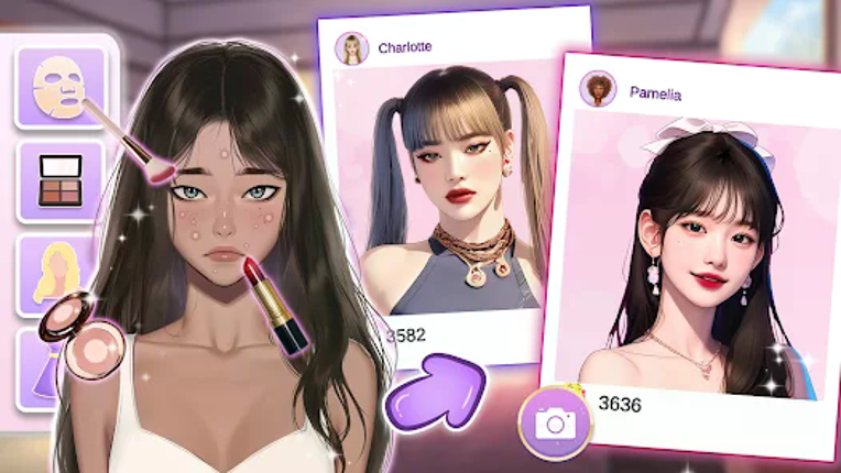 Vlinder Fantasy Makeover Salon screenshot