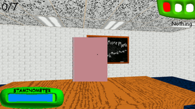 Crazy Baldi Has A Bike Image