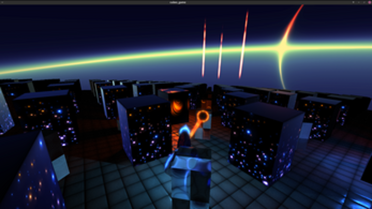 Cubes experiment screenshot