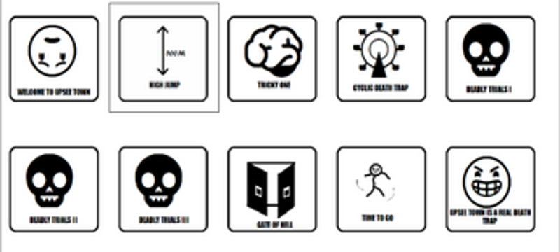 In The Land of Zero Gravity: Upsee Town Image