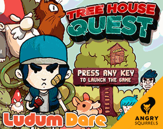 LD37 Tree House Quest Game Cover