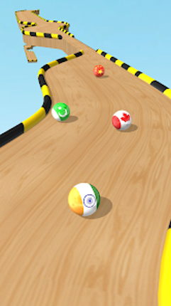 Marble Run 3D - Country Balls screenshot
