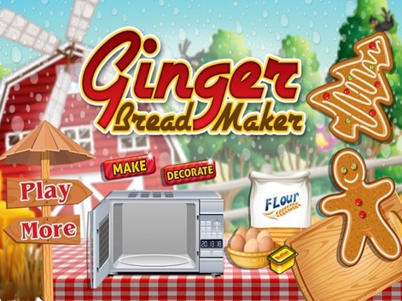 Ginger Bread Maker - Breakfast food cooking and kitchen recipes game screenshot