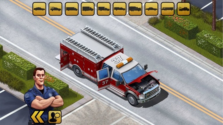 Kids Vehicles: Emergency screenshot