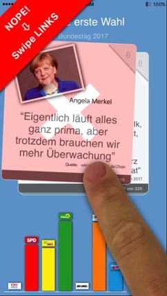 Meine Erste Wahl zum Bundestag screenshot