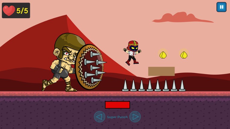 Platformer Helmet screenshot