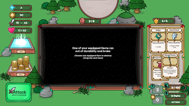 Runewood: Hundred Nights screenshot