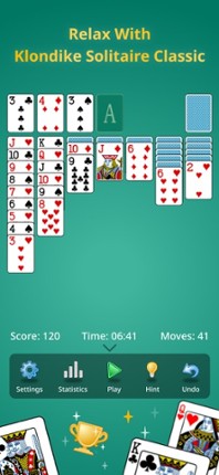 Solitaire Klondike Classic. screenshot