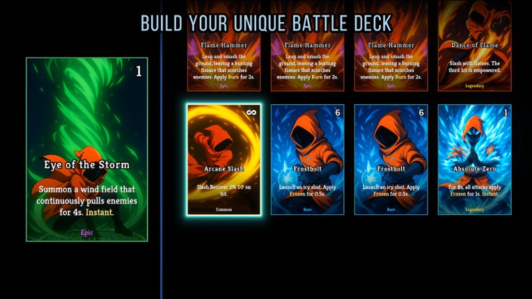 Soulcery: Deck of Shadows screenshot