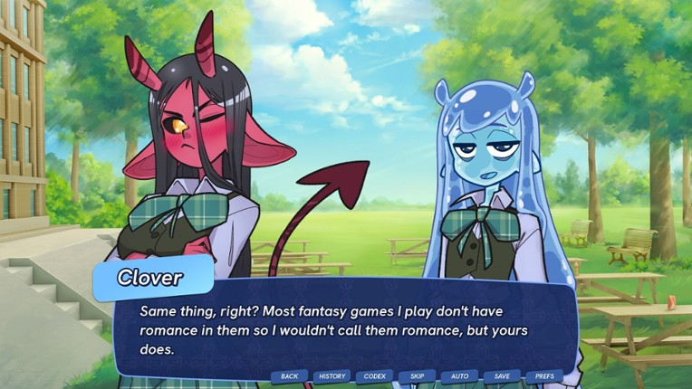 Wholesome Monster Girl Academia screenshot