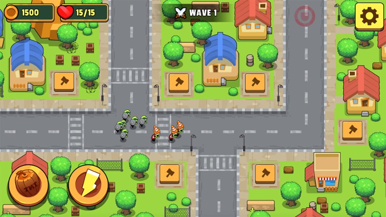 Zombie Tower Defense screenshot