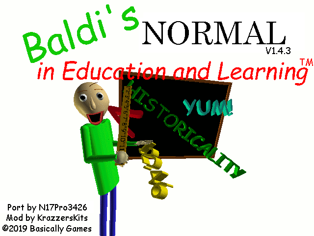 Games like Baldi's Normal Basics 1.4.3 Port