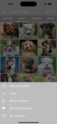 Dog Sounds - Collection screenshot