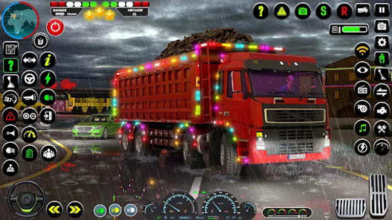 Cargo Truck 3D City Truck Game screenshot