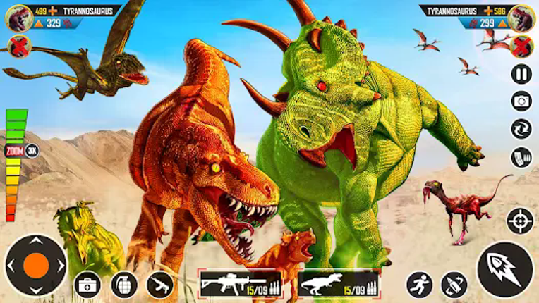 Wild Dinosaur Hunting Gun Game Image