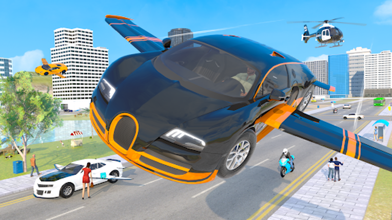 Flying Car Transport Simulator screenshot