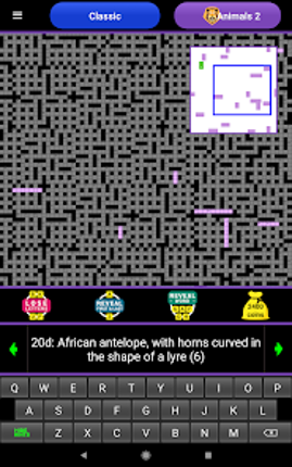 The Big Crossword screenshot