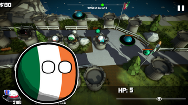 POLANDBALL - BALLS ON DEFENSE screenshot