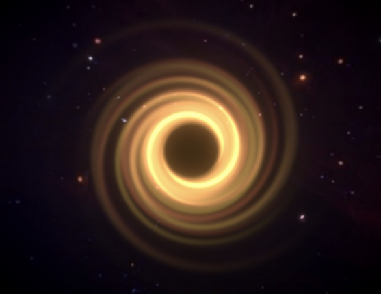 Black Hole Visualisation screenshot