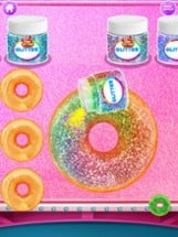 Glitter Donut - Sparkly Food Image