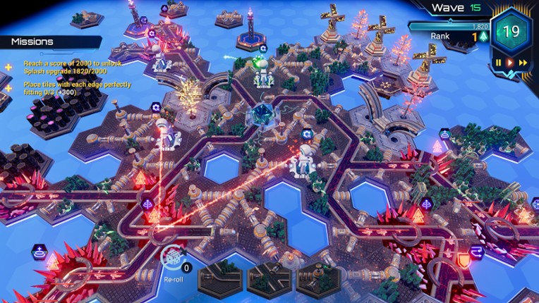 HexaScape: Cyber Defense screenshot