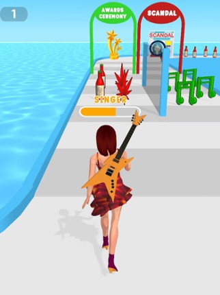 Popstar Walk screenshot