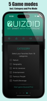 Quizoid: Offline Trivia Quiz screenshot