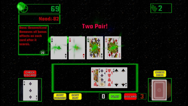 Rocket Poker screenshot