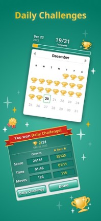 Solitaire Klondike Classic. screenshot