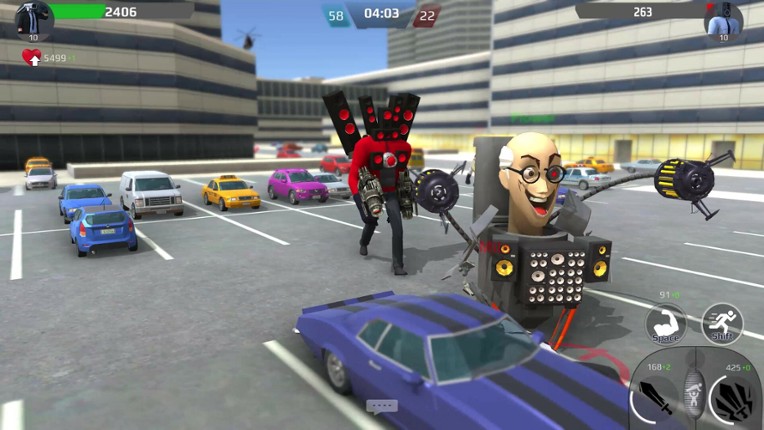 Toilet Battle screenshot