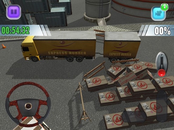 Truck Sim - Free 3D Parking Simulator Game screenshot