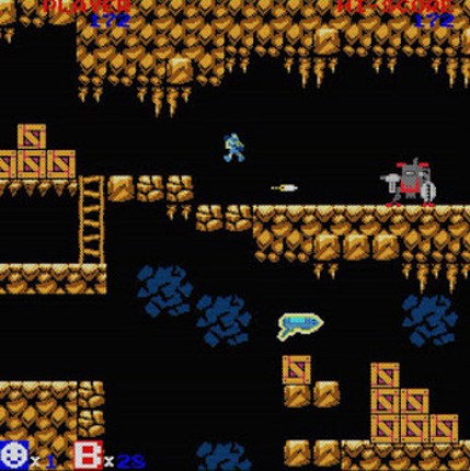 Ultramarine, the retro game screenshot