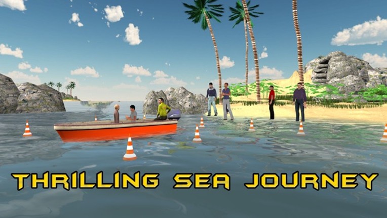 3D Motor Boat Simulator – Ride high speed boats in this driving simulation game Image