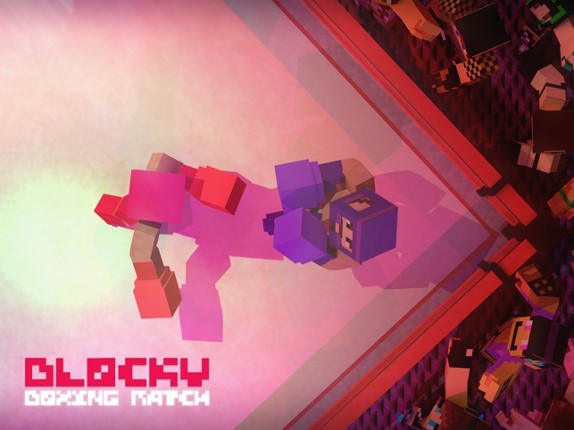 Blocky Boxing Match 3D - Endless Hunter Survival Craft Game (Free Edition) screenshot