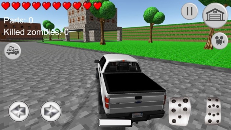 Blocky City: infected zone screenshot