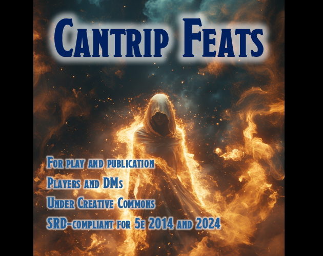 Games like Cantrip Feats (5e PDF) – 60 Feats for Spellcasters | Digital DnD Expansion