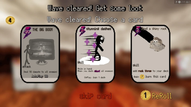Cards of Action screenshot