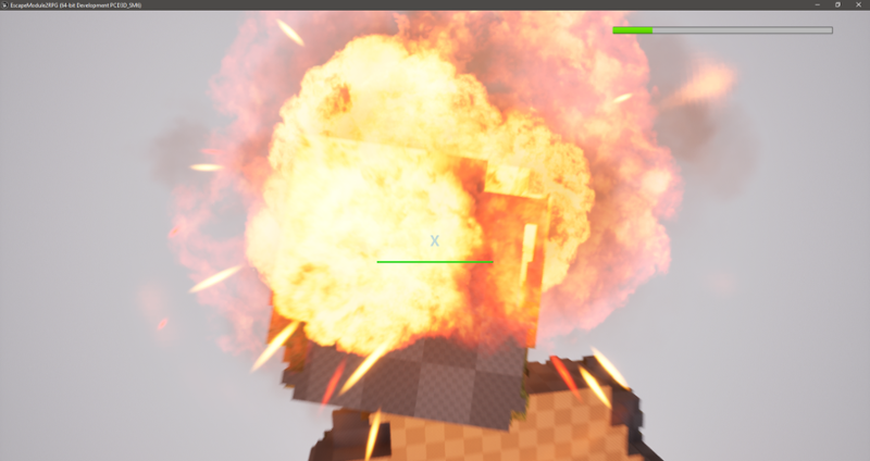 Explosive Runny Jumpy Man Image