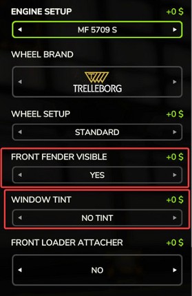 FS25 MasseyFerguson 5700S Edit screenshot