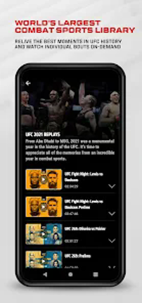 UFC screenshot