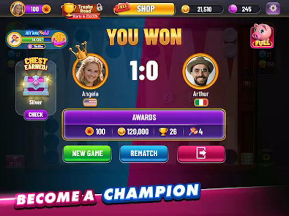 Backgammon Plus - Board Game screenshot