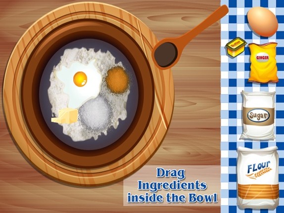 Ginger Bread Maker - Breakfast food cooking and kitchen recipes game Image