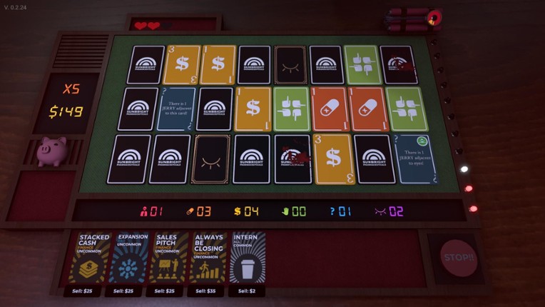 Mr. Magpie's Harmless Card Game screenshot