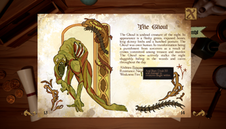 Oddbug Work Experience - Bestiary screenshot