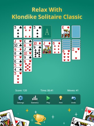 Solitaire Klondike Classic. screenshot