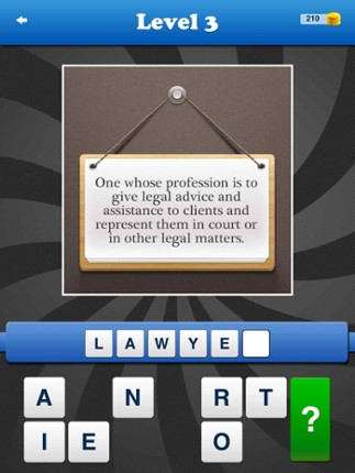 What's the Job? Free Addictive Fun Industry Work Word Trivia Puzzle Quiz Game! Image