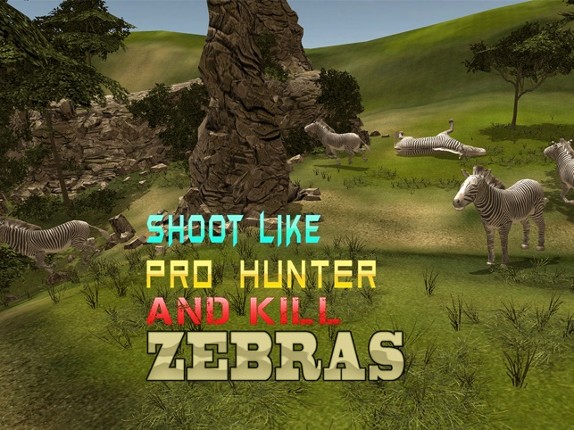 Wild Zebra Hunter Simulator – Hunt animals in this jungle simulation game screenshot