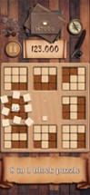 Woody 88: Fill Squares Puzzle Image