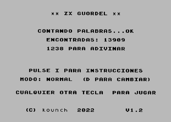 Games like ZX Guordel