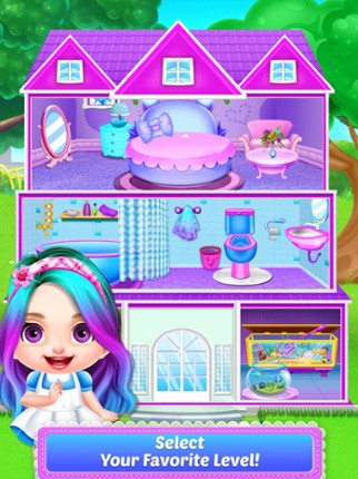 Baby Girls - Doll House Games screenshot